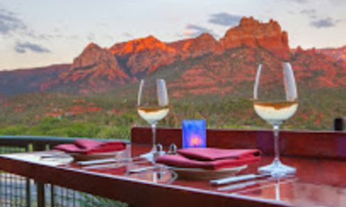 Enjoy amazing dining views from our Patio!
