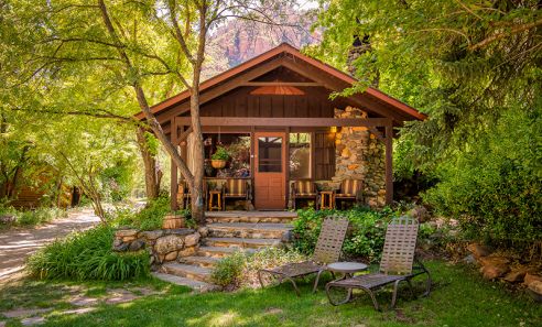 Situated in the heart of Oak Creek Canyon, nestled against the towering Red Rock cliffs of the Secret Canyon Wilderness, Orchard Canyon on Oak Creek is a place to reconnect with nature, unplug, and reset. Orchard Canyon has seventeen historic cabins nestl