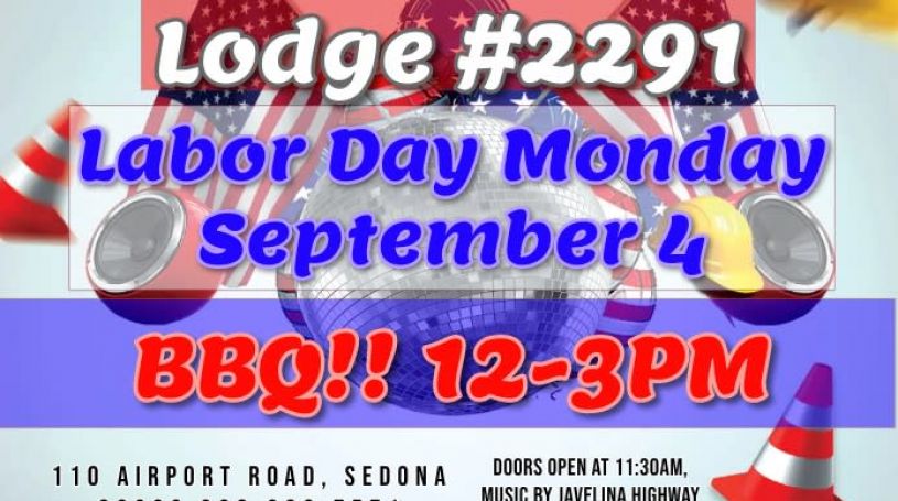 Sedona Elks Labor Day BBQ With Live Band Visit Sedona Events Calendar