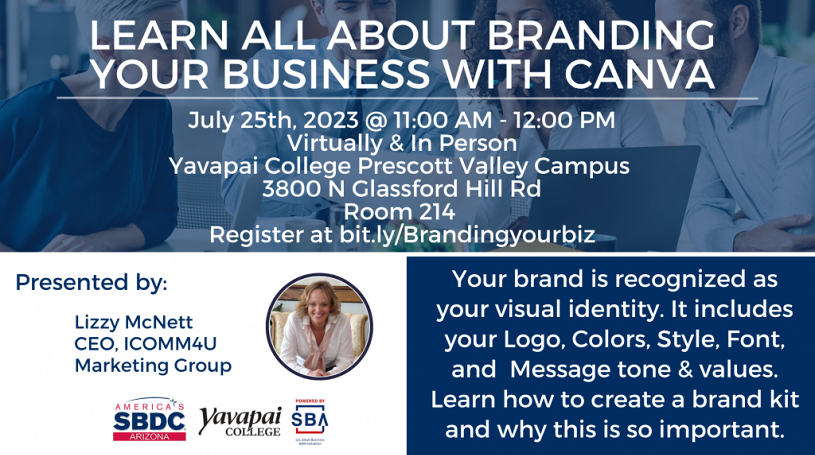 Learn All About Branding Your Business With Canva Visit Sedona Events