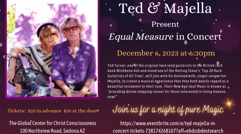 TED MAJELLA present Equal Measure in Concert Visit Sedona Events