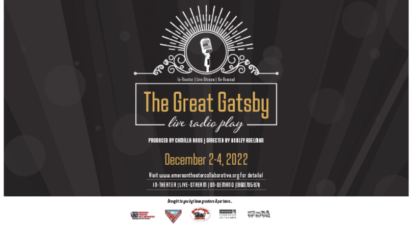 The Great Gatsby: A Live Radio Play by Joe Landry Visit Sedona Events